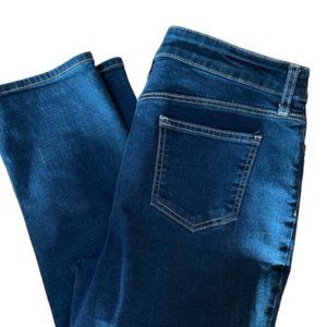 Chico's dark denim crop